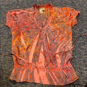 L8ter Shimmery Top sz. S EUC